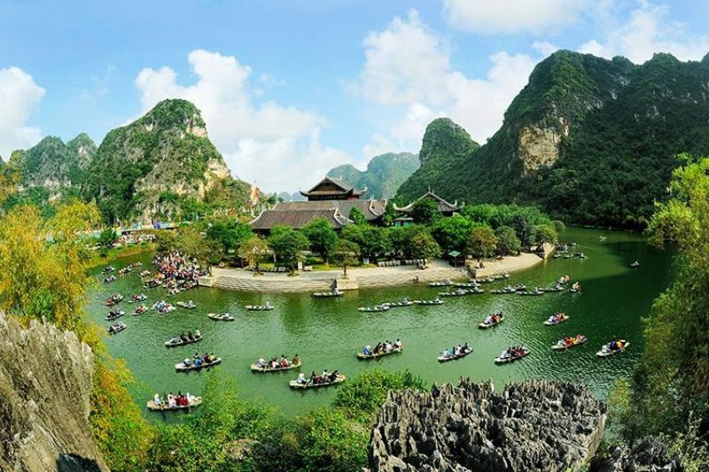 Traveling to Ninh Binh on Independence Day September 2 is quite ideal for families with young children